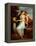 Erato, the Muse of Lyric Poetry with a Putto-Angelica Kauffmann-Framed Premier Image Canvas