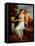 Erato, the Muse of Lyric Poetry with a Putto-Angelica Kauffmann-Framed Premier Image Canvas