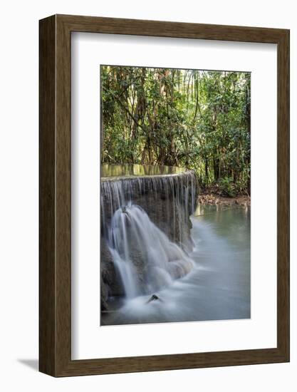 Erawan Falls, Erawan National Park, Kanchanaburi, Thailand, Southeast Asia, Asia-Christian Kober-Framed Photographic Print