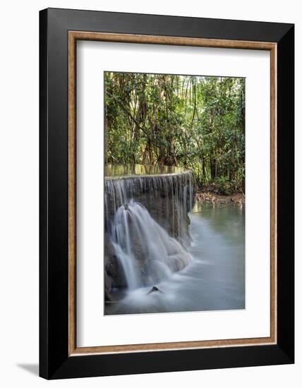 Erawan Falls, Erawan National Park, Kanchanaburi, Thailand, Southeast Asia, Asia-Christian Kober-Framed Photographic Print