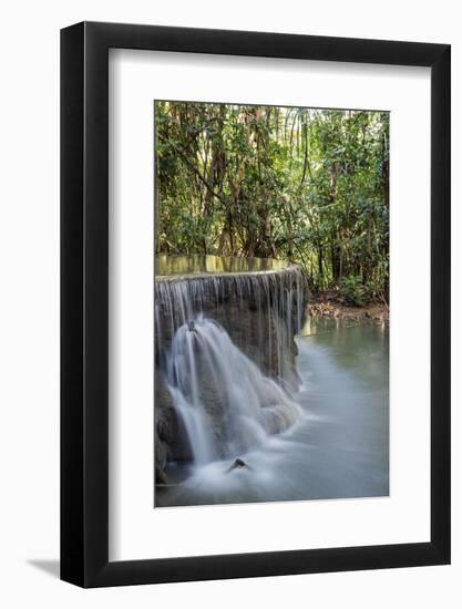 Erawan Falls, Erawan National Park, Kanchanaburi, Thailand, Southeast Asia, Asia-Christian Kober-Framed Photographic Print