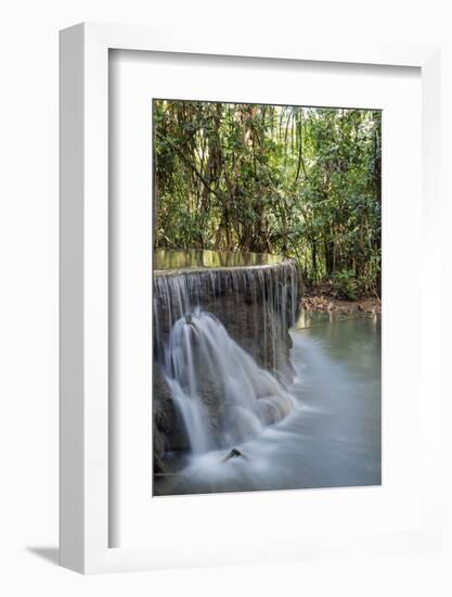 Erawan Falls, Erawan National Park, Kanchanaburi, Thailand, Southeast Asia, Asia-Christian Kober-Framed Photographic Print