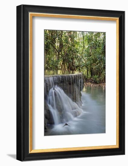 Erawan Falls, Erawan National Park, Kanchanaburi, Thailand, Southeast Asia, Asia-Christian Kober-Framed Photographic Print