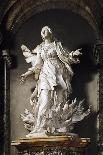 St Agnes, Marble Sculpture-Ercole Ferrata-Giclee Print