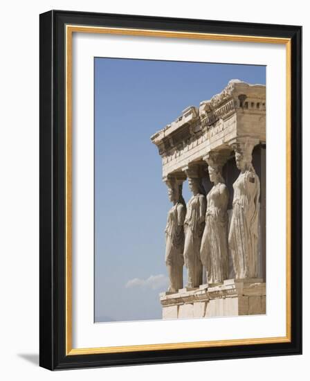 Erechtheion Temple, Acropolis, UNESCO World Heritage Site, Athens, Greece, Europe-Angelo Cavalli-Framed Photographic Print