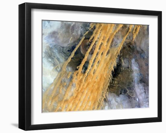 Erg Iguidi Desert, Satellite Image-PLANETOBSERVER-Framed Photographic Print