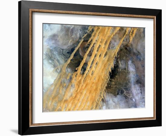 Erg Iguidi Desert, Satellite Image-PLANETOBSERVER-Framed Photographic Print