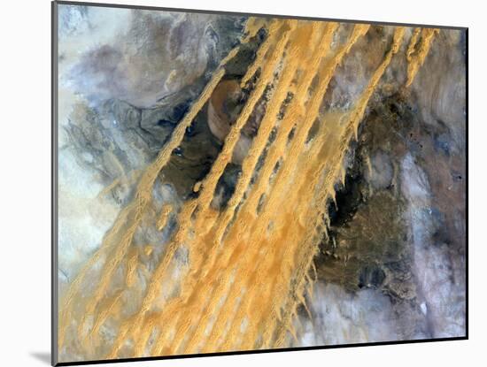 Erg Iguidi Desert, Satellite Image-PLANETOBSERVER-Mounted Photographic Print