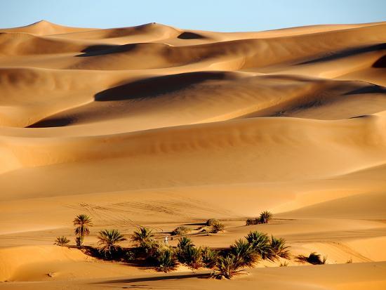 The Libyan desert at Erg Ubari