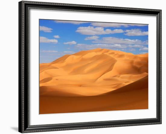 Erg Ubari Dunes in Libyan Desert-Michel Gounot-Framed Photographic Print