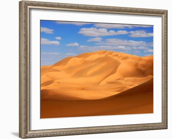 Erg Ubari Dunes in Libyan Desert-Michel Gounot-Framed Photographic Print