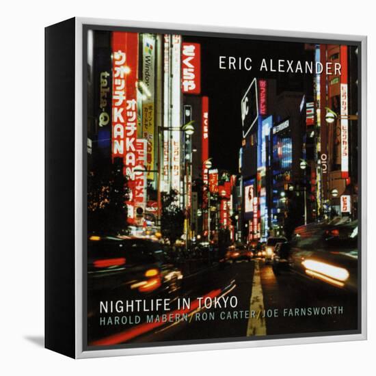 Eric Alexander - Nightlife in Tokyo-null-Framed Stretched Canvas