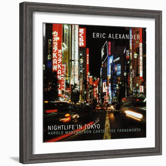 Eric Alexander - Nightlife in Tokyo-null-Framed Art Print