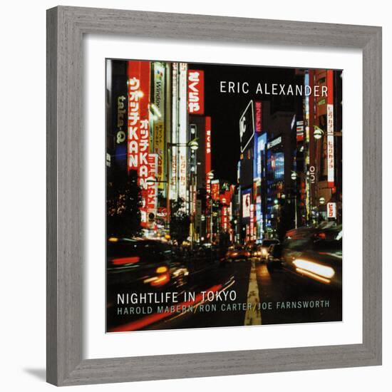 Eric Alexander - Nightlife in Tokyo-null-Framed Art Print