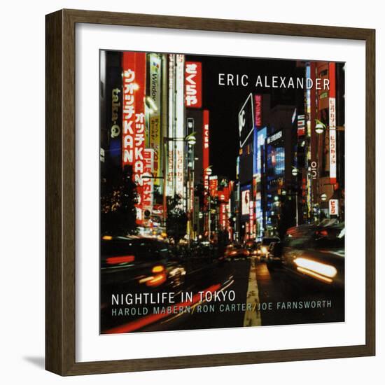 Eric Alexander - Nightlife in Tokyo-null-Framed Art Print