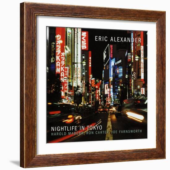 Eric Alexander - Nightlife in Tokyo-null-Framed Art Print