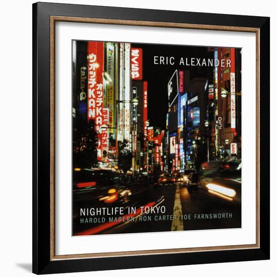 Eric Alexander - Nightlife in Tokyo-null-Framed Art Print