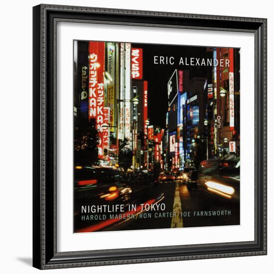 Eric Alexander - Nightlife in Tokyo-null-Framed Art Print