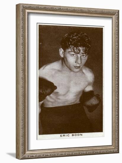 Eric Boon, British Boxer, 1938-null-Framed Giclee Print