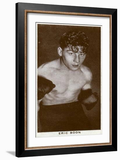 Eric Boon, British Boxer, 1938-null-Framed Giclee Print