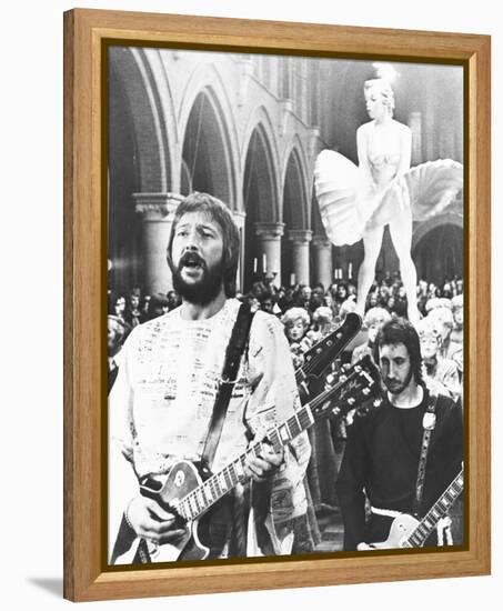 Eric Clapton and Pete Townshend-null-Framed Stretched Canvas