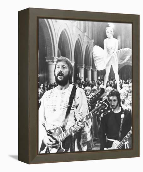 Eric Clapton and Pete Townshend-null-Framed Stretched Canvas