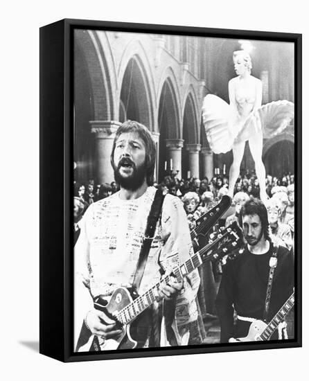 Eric Clapton and Pete Townshend-null-Framed Stretched Canvas