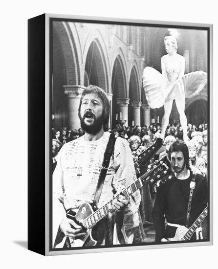 Eric Clapton and Pete Townshend-null-Framed Stretched Canvas