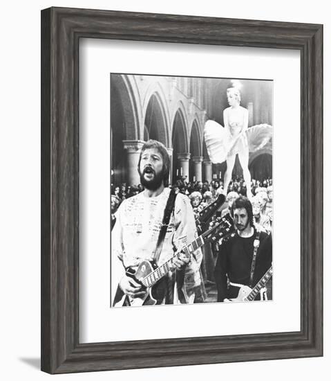 Eric Clapton and Pete Townshend-null-Framed Photo