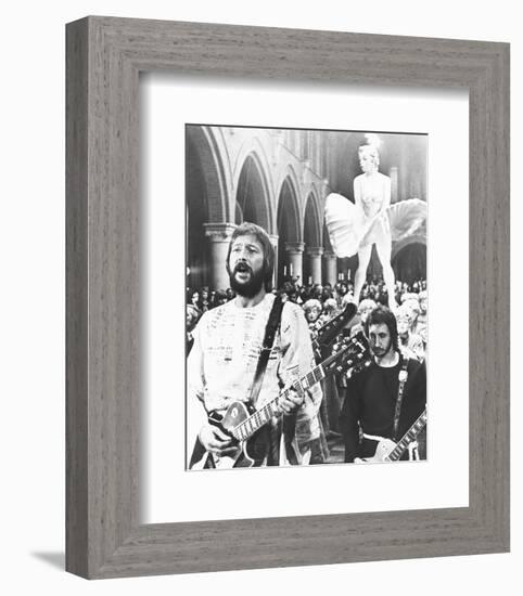 Eric Clapton and Pete Townshend-null-Framed Photo