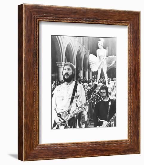 Eric Clapton and Pete Townshend-null-Framed Photo