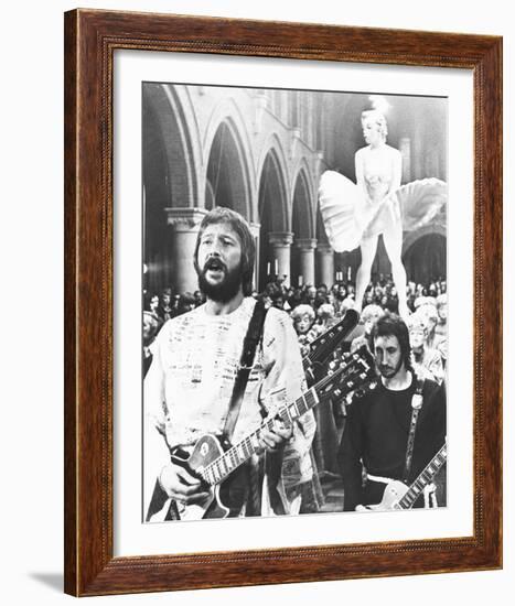 Eric Clapton and Pete Townshend-null-Framed Photo