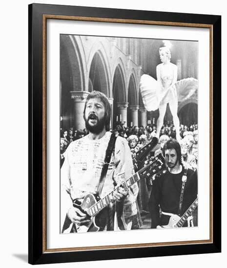 Eric Clapton and Pete Townshend-null-Framed Photo