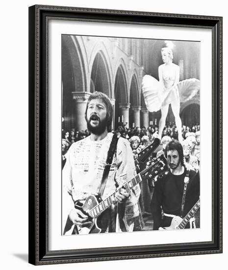 Eric Clapton and Pete Townshend-null-Framed Photo