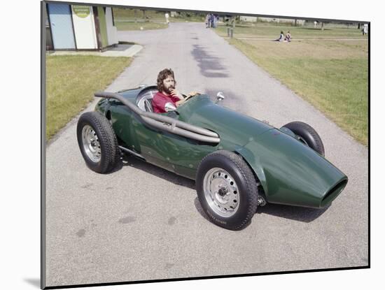 Eric Clapton in a 1955 Connaught, (C1970S)-null-Mounted Photographic Print