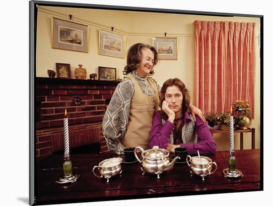 Eric Clapton with His Grandmother Rose-John Olson-Mounted Photographic Print