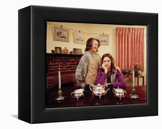 Eric Clapton with His Grandmother Rose-John Olson-Framed Premier Image Canvas