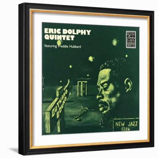 Eric Dolphy Quintet, Outward Bound-null-Framed Art Print