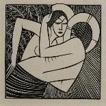 Stay Me with Apples, 1925-Eric Gill-Giclee Print