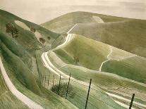 Chalk Paths-Eric Ravilious-Framed Giclee Print