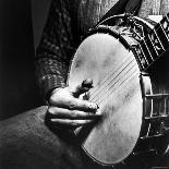 Woody Guthrie Playing in McSorley's Pub-Eric Schaal-Premier Image Canvas