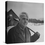 Robert Frost-Eric Schaal-Photographic Print