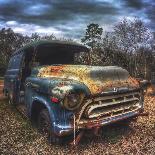 Old Auto Left to Rust in the Woods-Eric Tinsley-Laminated Photographic Print