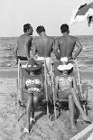 Cesenatico: the happy life on an Italian beach,1960.-Erich Lessing-Photographic Print