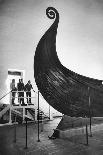 The " Oseberg boat", a Viking ship now in the Viking-skipshuset Museum in Oslo, Norway.-Erich Lessing-Photographic Print