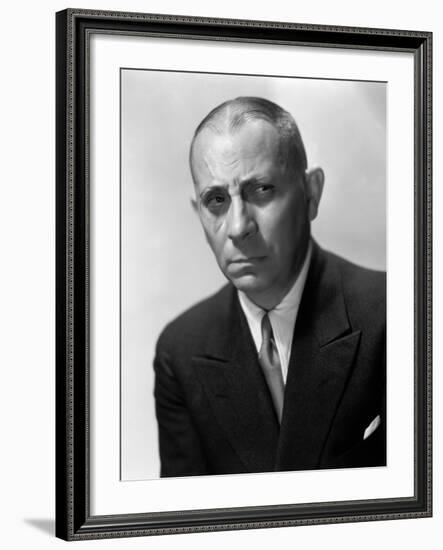 Erich Von Stroheim, 1931-null-Framed Photographic Print