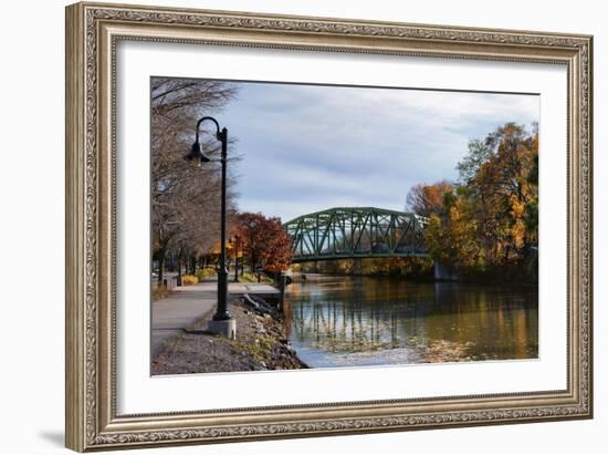 Erie Canal In Autumn Nys-Anthony Paladino-Framed Giclee Print