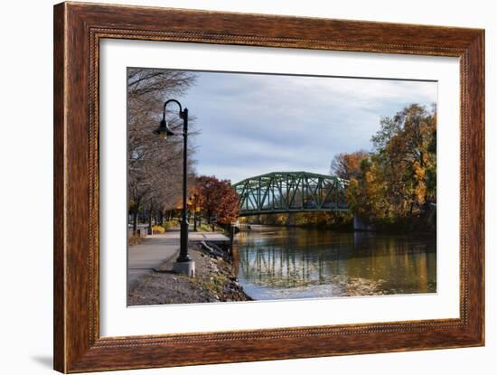 Erie Canal In Autumn Nys-Anthony Paladino-Framed Giclee Print