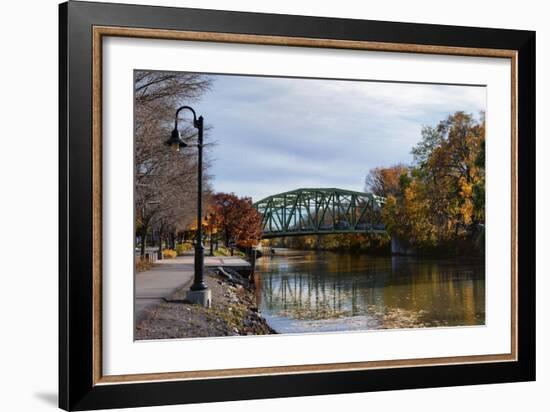 Erie Canal In Autumn Nys-Anthony Paladino-Framed Giclee Print