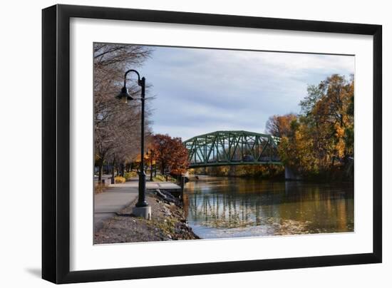 Erie Canal In Autumn Nys-Anthony Paladino-Framed Giclee Print